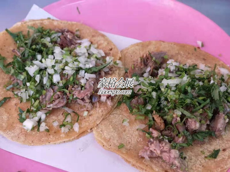 豪裕展團墨西哥成人展用餐情況