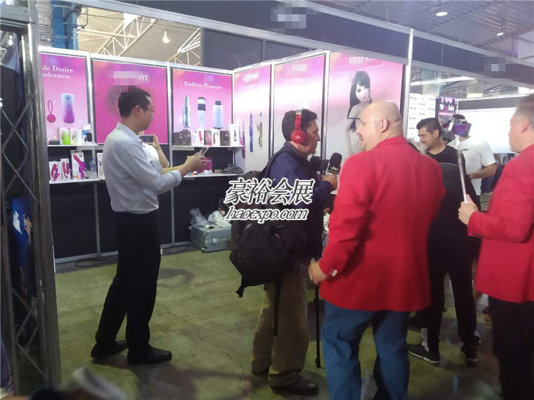 豪裕會展墨西哥成人展現場