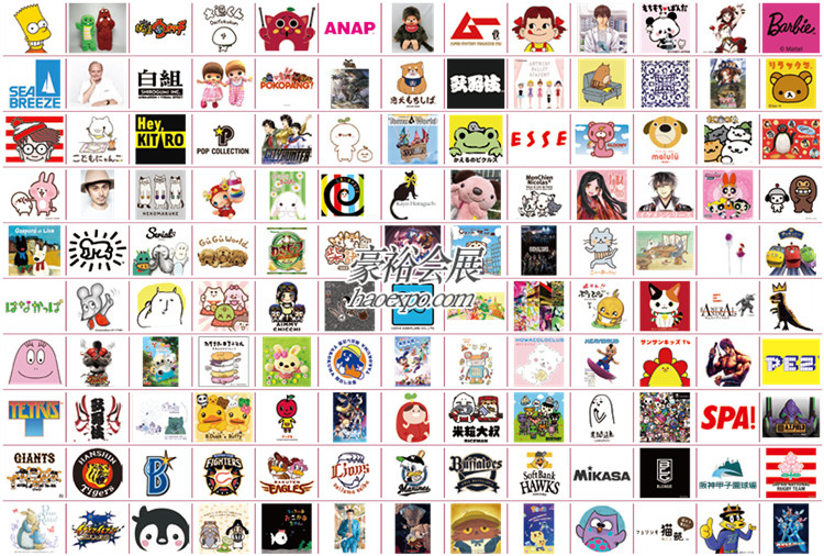 日本授權展licensing Japan眾多品牌薈萃