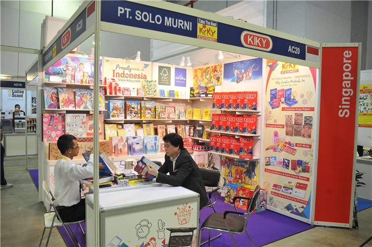 新加坡文具及辦公用品展展會現(xiàn)場